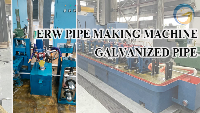 ERW Pipe faisant la Machine pour le tuyau galvanisé
